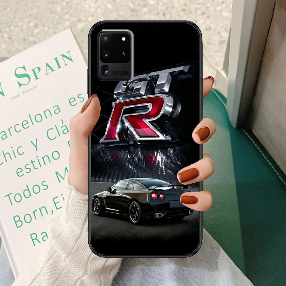 Спортивный автомобильный чехол gtr для телефона Samsung Galaxy Note 4 8 9 10 20 S8 S9 S10 S10E S20 Plus UITRA