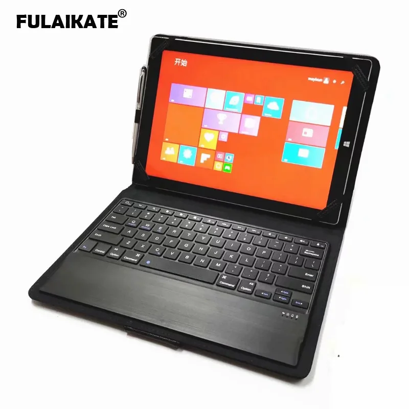 FULAIKATE для Microsoft Surface Pro 3/4/5/6 2017 Bluetooth клавиатура личи флип чехол Беспроводной Бизнес