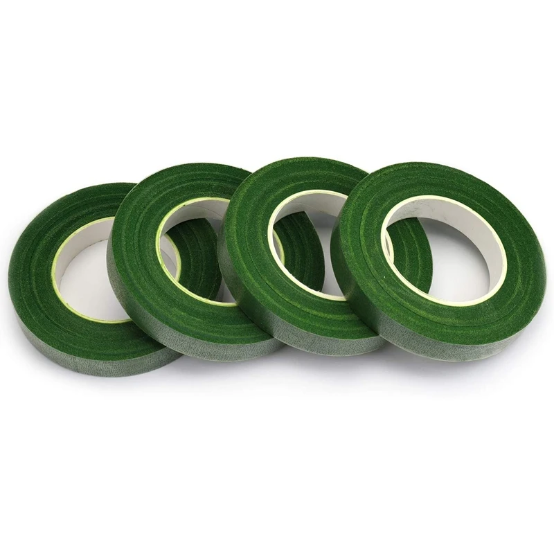 

24 Rolls Floral Tape Florist Paper Stem Wrap Tape for Bouquet Stem Wrapping Floral Arrangement(1/2 Inch X 30 Yards)