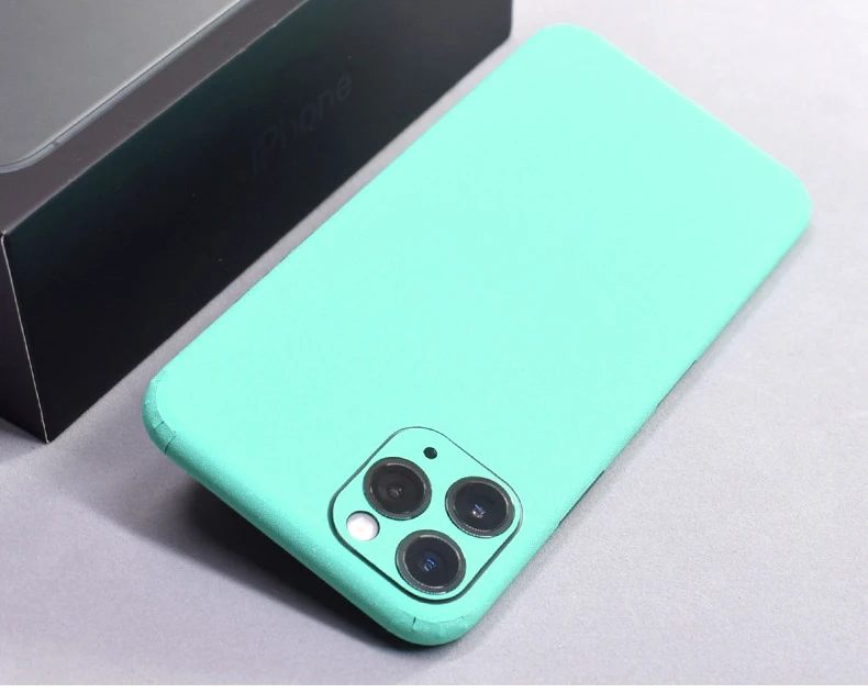 Ультратонкая роскошная наклейка на телефон для iPhone 11 Pro Max 11 Flash Point Matt PVC Stickers Back Screen Decorative on.