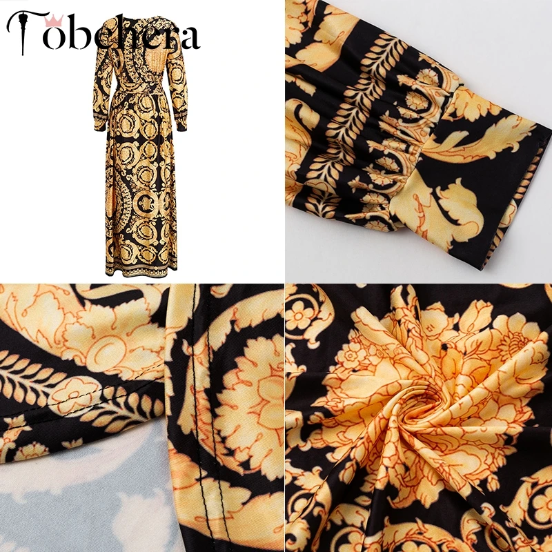 Glamaker, винтажное, Осеннее, с разрезом, boho, сексуальное, с принтом, платье для женщин, элегантное, макси платье, летняя уличная одежда, халат, длинное, вечернее платье, femme festa