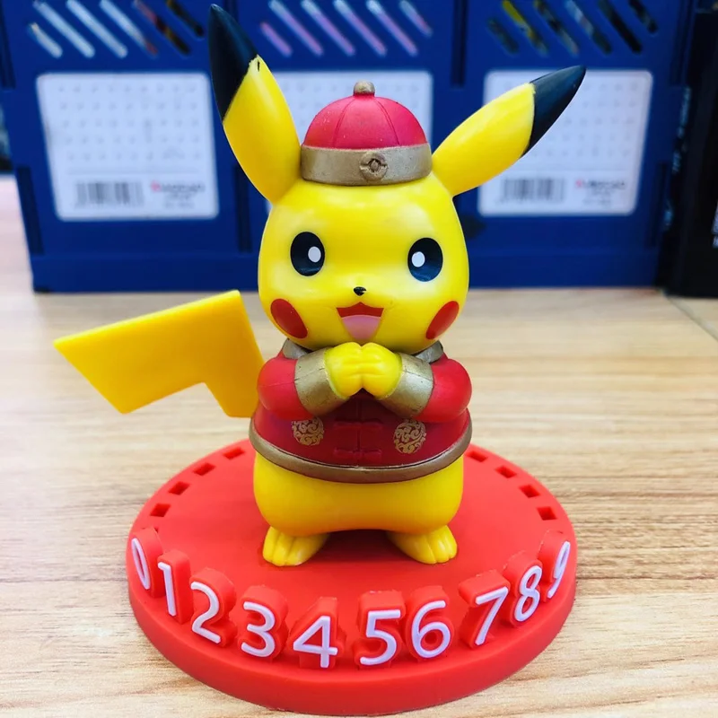 Прекрасный мультфильм игрушки оформленный на Пикачу стол глухая коробка|fee| |