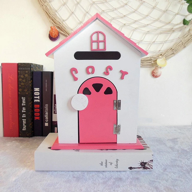 Настенный почтовый ящик пасторальный для газет домашнего балкона садовое