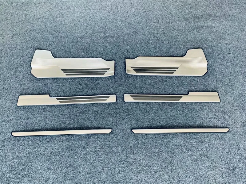 Для Suzuki Solio MA27S/MA37S 2020 2021 внутренняя дверная панель из нержавеющей стали накладка