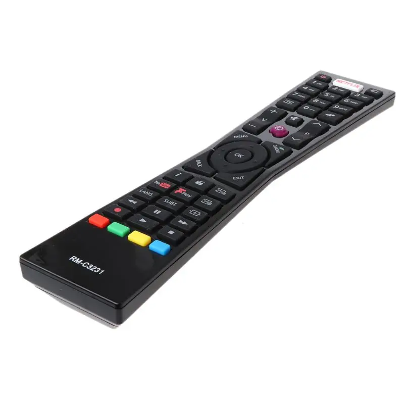 Замена RM-C3231 дистанционного управления для Currys JVC Smart 4K светодиодный Телевизор с NETFLIX YouTube LT24C656 LT-24C656 LT24C661 LT-32C660