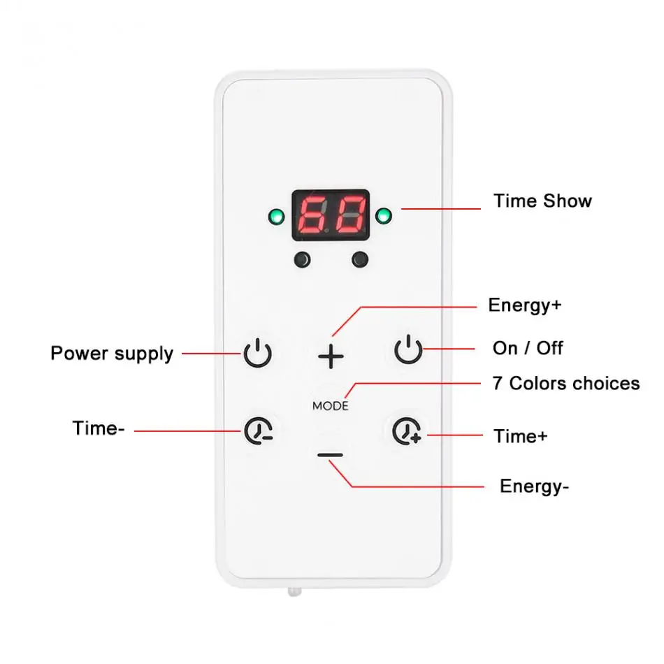 Подтяжка кожи лица подтяжка шеи омоложение светодиодная 7 цветов фотонная маска