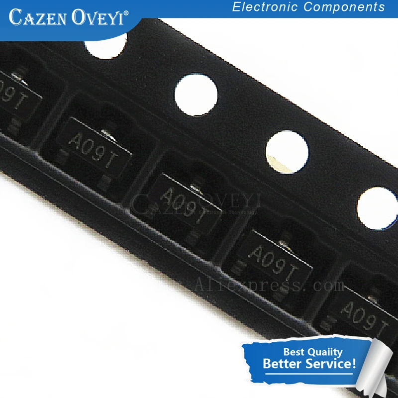 100pcs/lot AO3400 AO3400A Silkscreen : A08K/A09T SMD SOT 23 Genuine MOS FET In Stock|Интегральные схемы| |