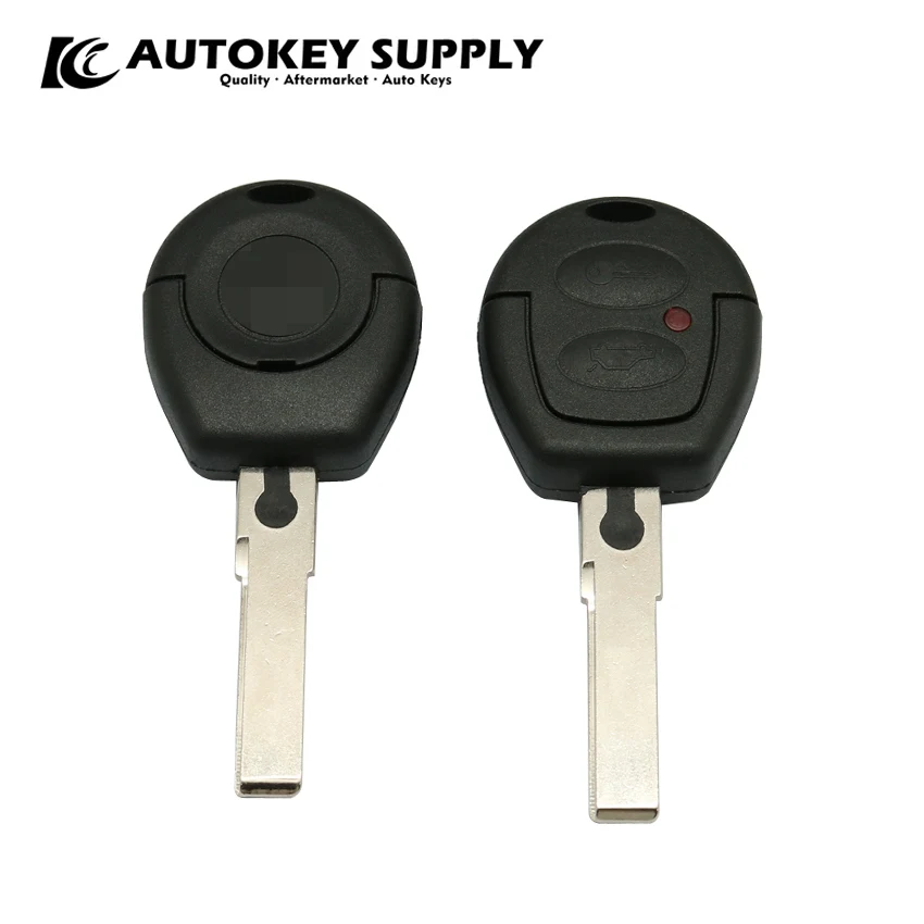 

FORVW Key Blank, 2 Buttons Remote Key Blank, Car Key Shell Trunk Button AKVWS206