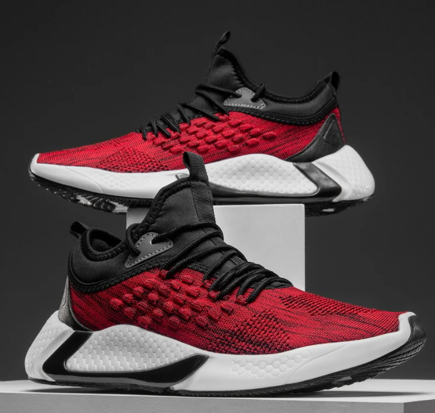 

Comfortable Hot Sale Men Sneakers Breathable Mesh Casual Men Shoes Fashion Street Walking Sneakers