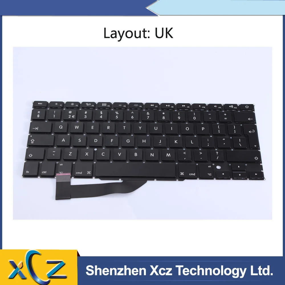 New UK Keyboard For Apple Macbook Pro Retina 15'' A1398 2012 2013 2014 2015 Year | Компьютеры и офис