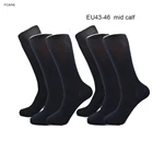 6 пар, мужские хлопковые носки из дышащей ткани