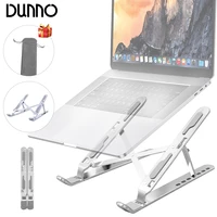 laptop stand aluminum foldable notebook support laptop base for macbook air pro notebook holder portable computer cooling rack