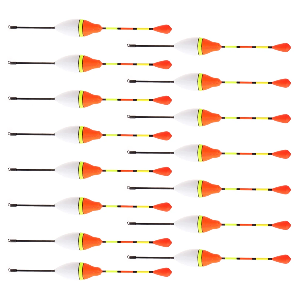 

15pcs Useful Portable Durable Fishing Carp Floats Tackles Tools Bobber Water Buoy