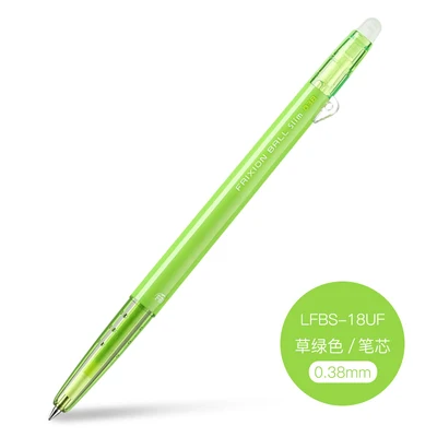 Grass green Японская оригинальная гелевая ручка 0,5 мм/0,38 мм цветная чернильная ручка Производитель ручка для школы офиса поставка Стиль s - Цвет: Grass green