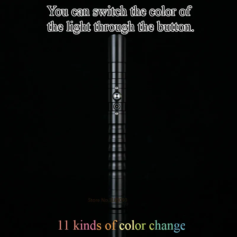 Световой меч 11 цветов металлический Rgb меняющий цвет Лазерная Игрушка для