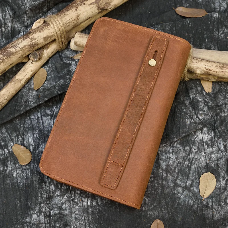 retro zipper long purse with 6 inch phone pouch feature zip long wallet crazy horse leather men women mobile phone purse free global shipping
