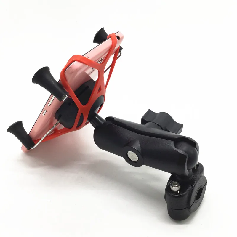 Мотоцикл велосипед зеркало заднего вида крепление с x grip держатель телефона для