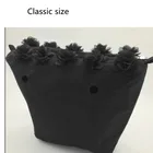 Органайзер 1 шт., новинка, водонепроницаемая внутренняя подкладка, карман на молнии для Classic Mini для Obag, Холщовый цветочный дизайн 2021