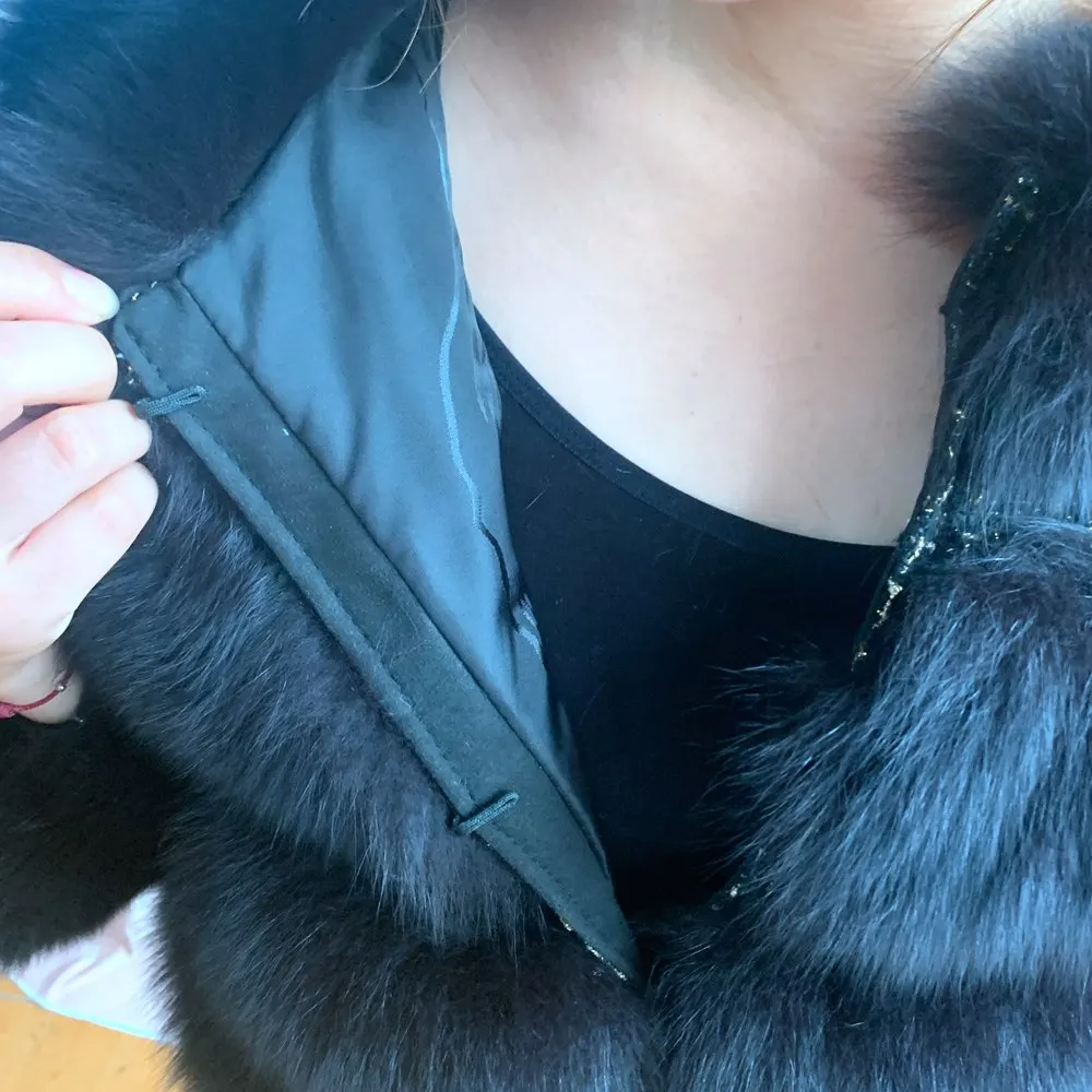 

2021 NEW Natural fur fox fur coat women's winter jacket fur coat fur natural jacket high quality natural fox fur jacket real fur