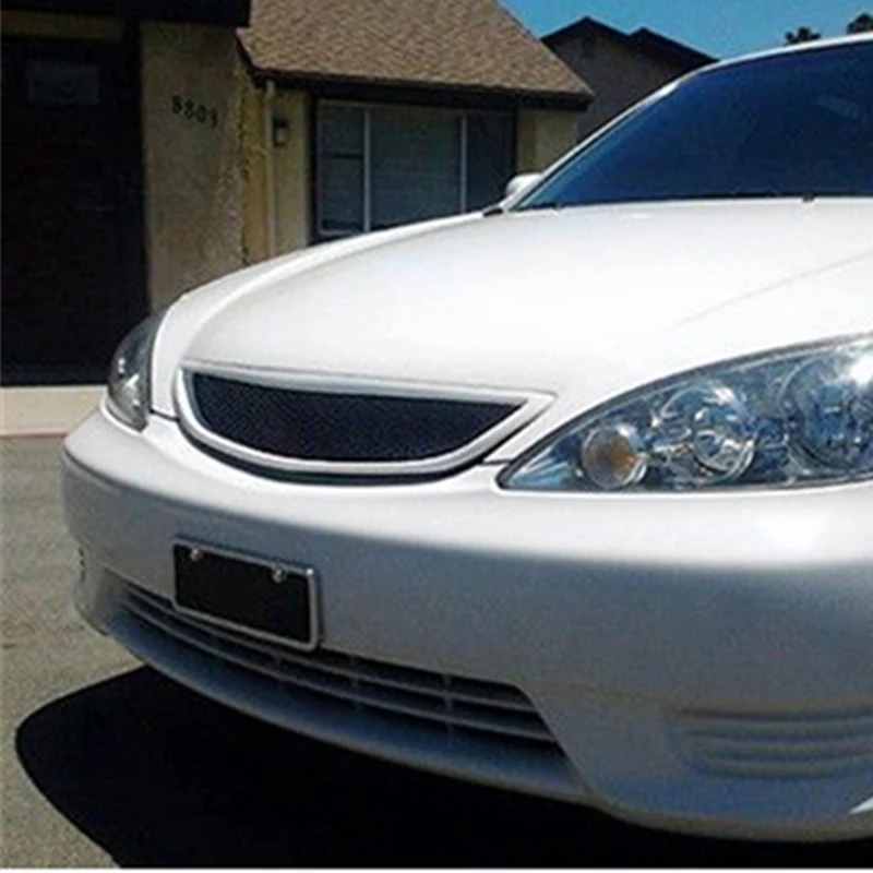 Используется для Toyota Camry 2.4L Гонки Грили 2005 2007 года углеродное волокно передний