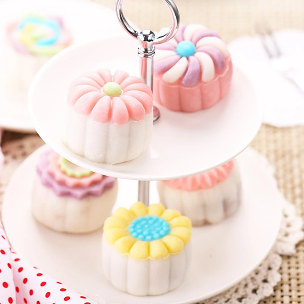 Форма в форме цветка moonторт ручная прижимная помадка торт печенье инструменты