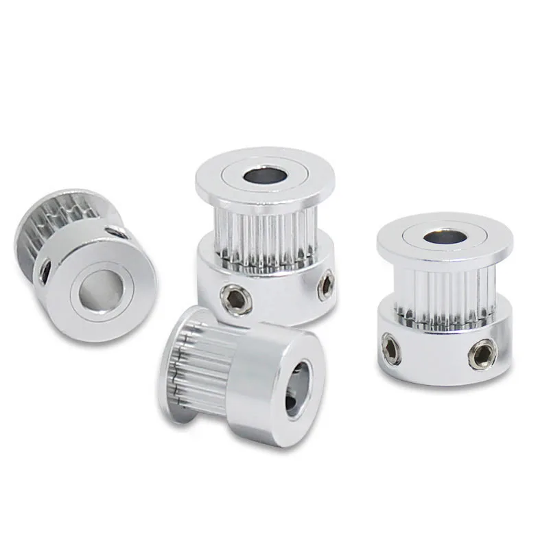 2GT 12 15 16 20 teeth 2GT Timing Pulley Bore 3.17/4/5/6/6.35/8mm For GT2 Timing Belt width 6mm 10mm 15mm 3D printer CNC Parts