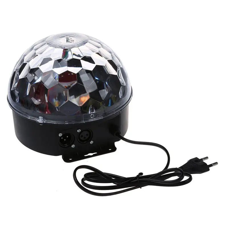 DMX512 Освещение сцена DJ лампочка для дискотеки светодиодный RGB лампа хрустальный