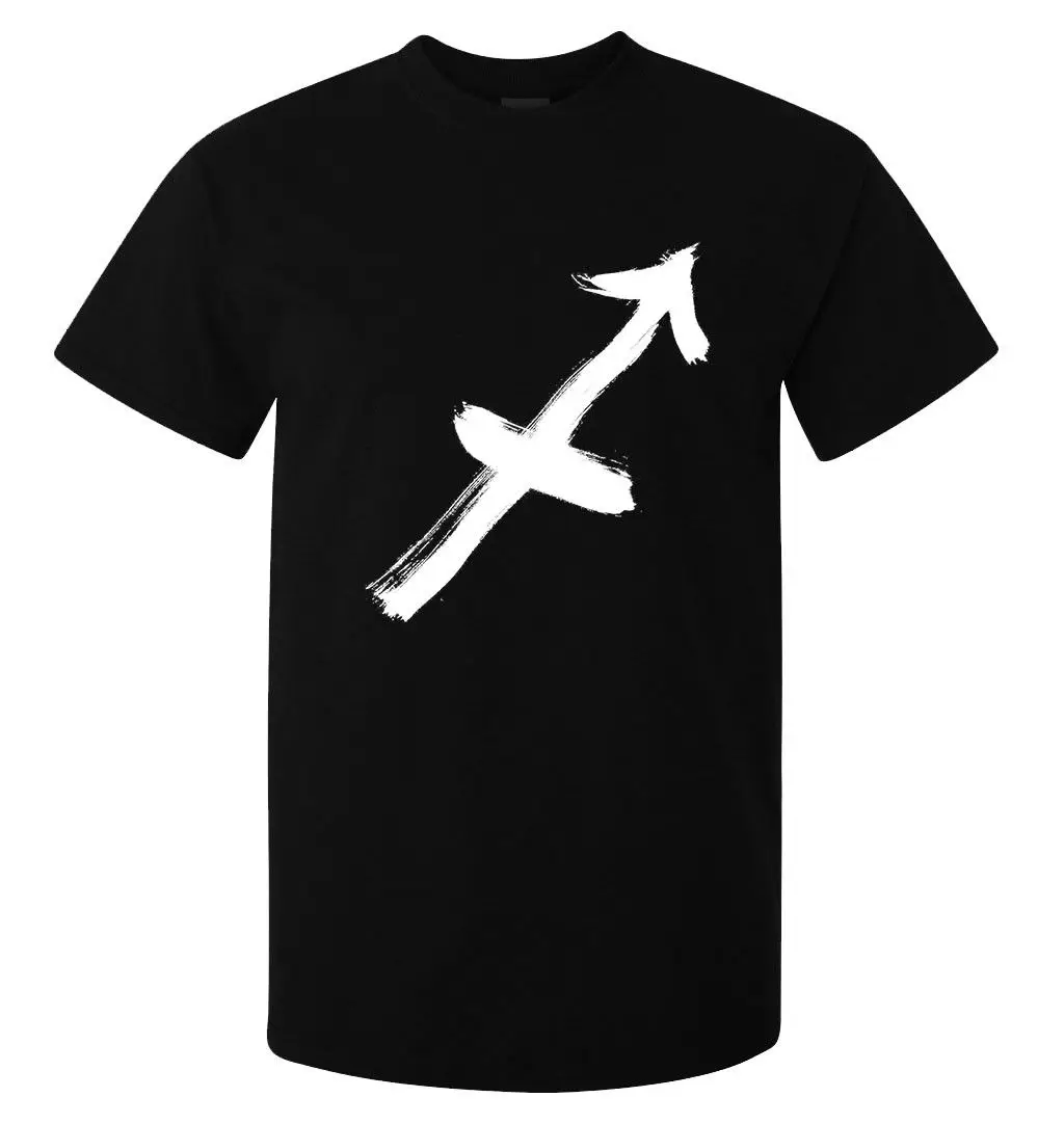 

Sagittarius Zodiac Sign Logo Art men's (woman's available) t shirt black