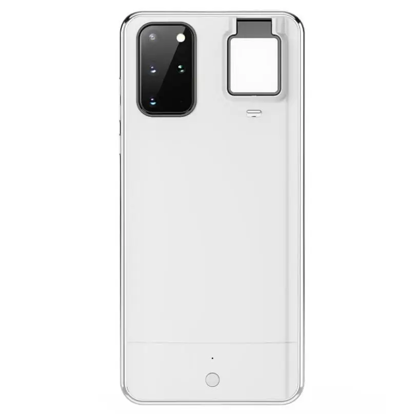 

Creative Beauty Lamp Celebrity Phone Case Selfie Fill Light Shell For Samsuang Galaxy S21 Ultra S20 A72 Protective Cover