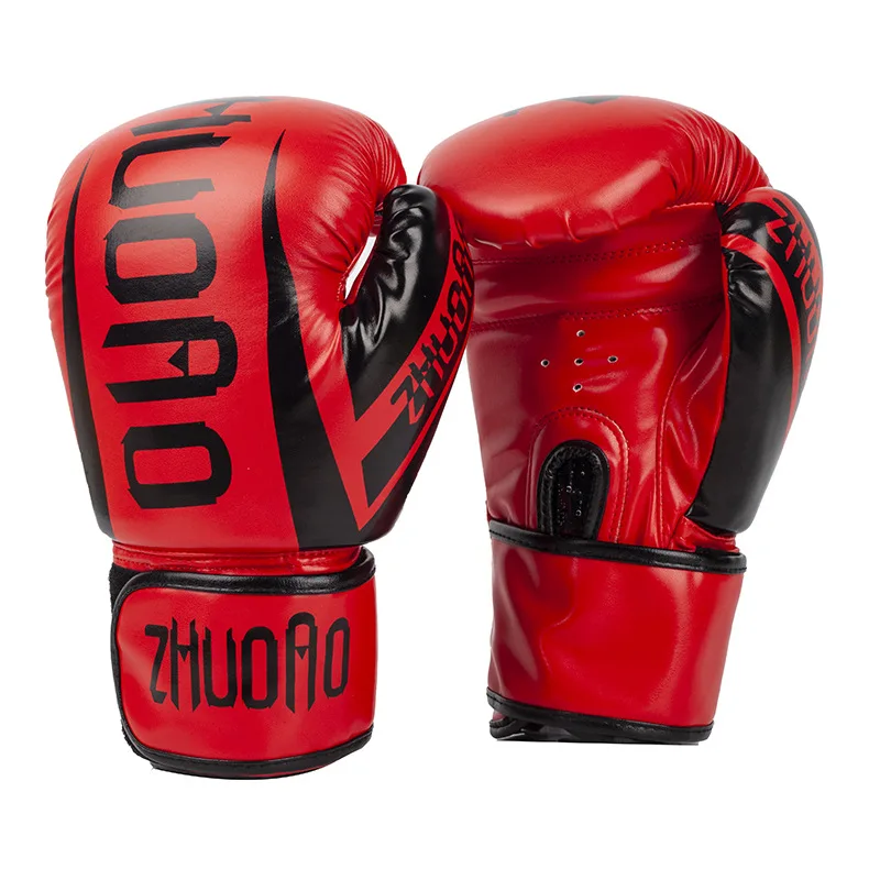 

Solid Color Child/adult Women Men's Boxing Gloves Sandbag Boxing Training Muay Thai Karate DEO4-10 Oz Fit Pu Texture