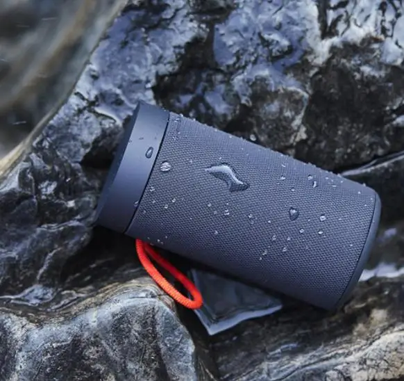 

xiaomi outdoor bluetooth speaker portable large volume long battery life double microphone noise reduction call IP55 waterproof