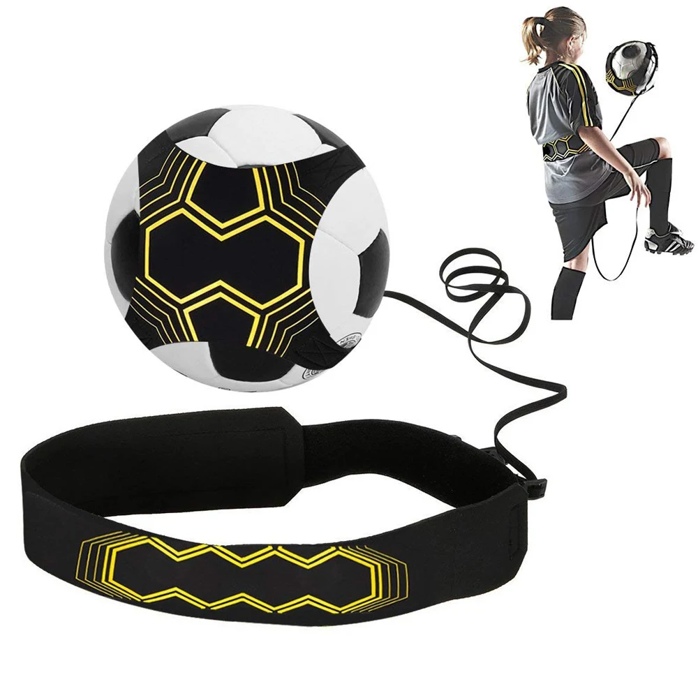 

Football Elastic Strap Trainer Teem Training Belt Adjustable Solo Belt Kicking Practice Football Kick Football Adult Soccer