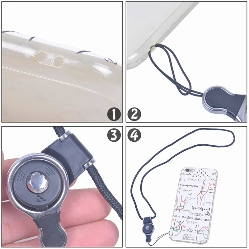 

Detachable Long Lanyard Neck Strap 12 Colors For Key id badge holder Xiaomi mi 5 mi5 iPhone 7 6 keycord Mobile Phone Lanyards