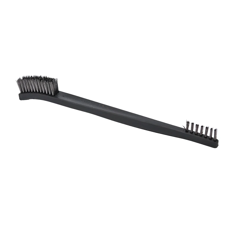 

3 Pcs Mini Wire Brush Set Steel Brass Nylon Cleaning Polishing Detail Metal Rust Brush Household Cleaning Tools