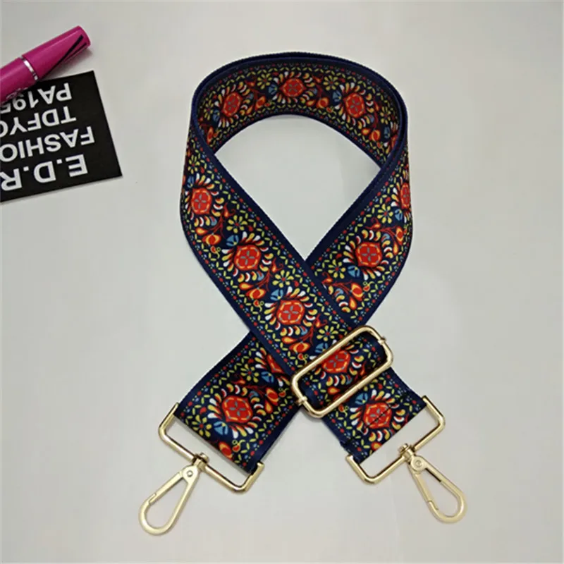 C HJKL120x5cm нейлоновая цветная сумка на ремне аксессуары для женщин Радужная Регулируемая Вешалка на плечо сумка на ремне Декоративная Сумка - Цвет: C