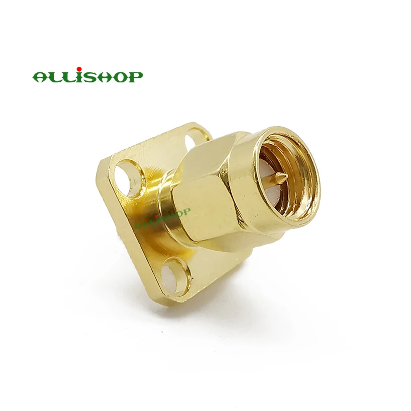 Штепсельная Вилка SMA с 4 отверстиями 2 шт. штепсельная вилка радиочастотный