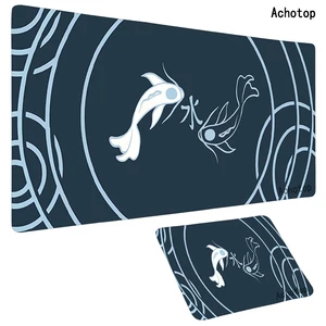 800x300 cute fish 1pc large soft rubber mouse pad office computer desk mat modern table game keyboard laptop cushion accessories free global shipping