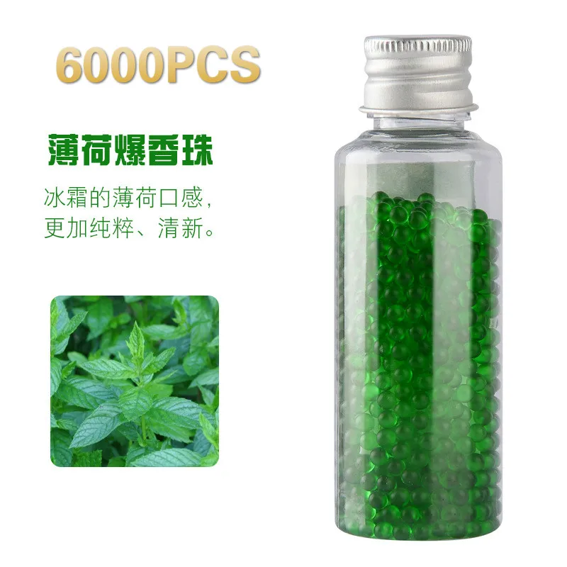 

6000 PCS Mint Flavor Bead Blasting Cigarette Accessories Male Lady Gifts