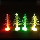 Светильник на рождественскую елку, 1 шт., цветной светодиодный светильник, Рождественский бум, волоконно-оптический детский подарок, рождественские игрушки, ночник, детское украшение