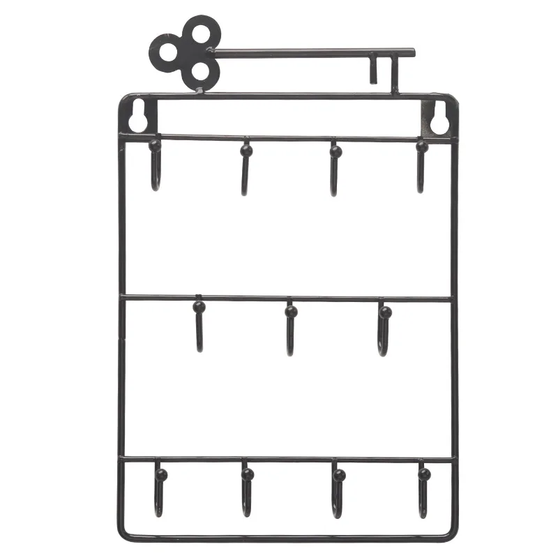 

Creative Hanging Hook Decorative Wall Shelf Of Hanger Rack Earring Ring Necklace Storage Hooks Shelf Home Decorative Hooks
