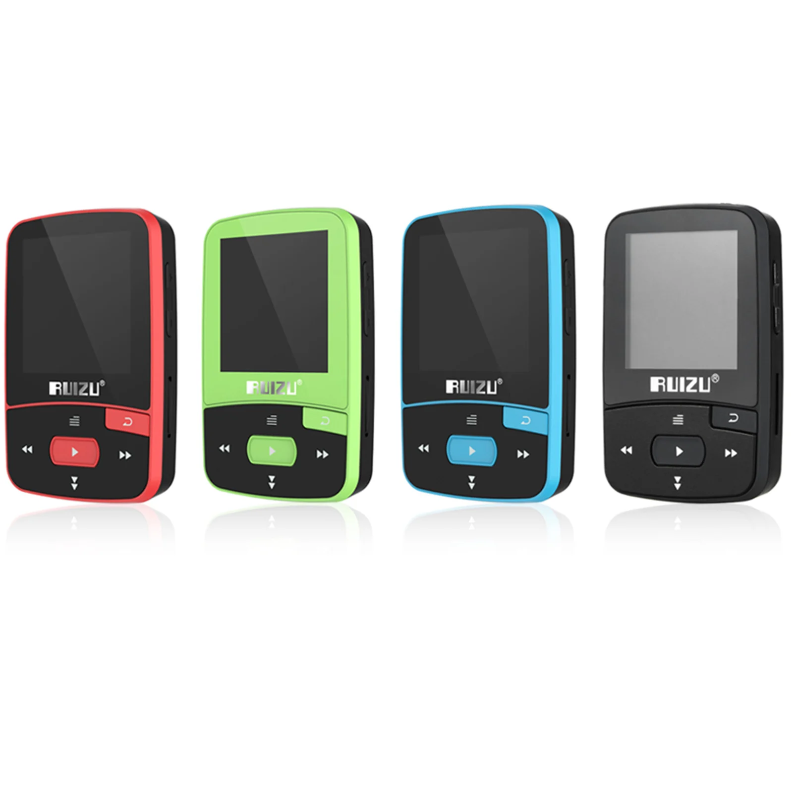 MP3 MP4 плеер RUIZU X50 8 ГБ 1 5 дюйма Hi-Fi музыкальный без потерь Bluetooth шагомер FM-радио