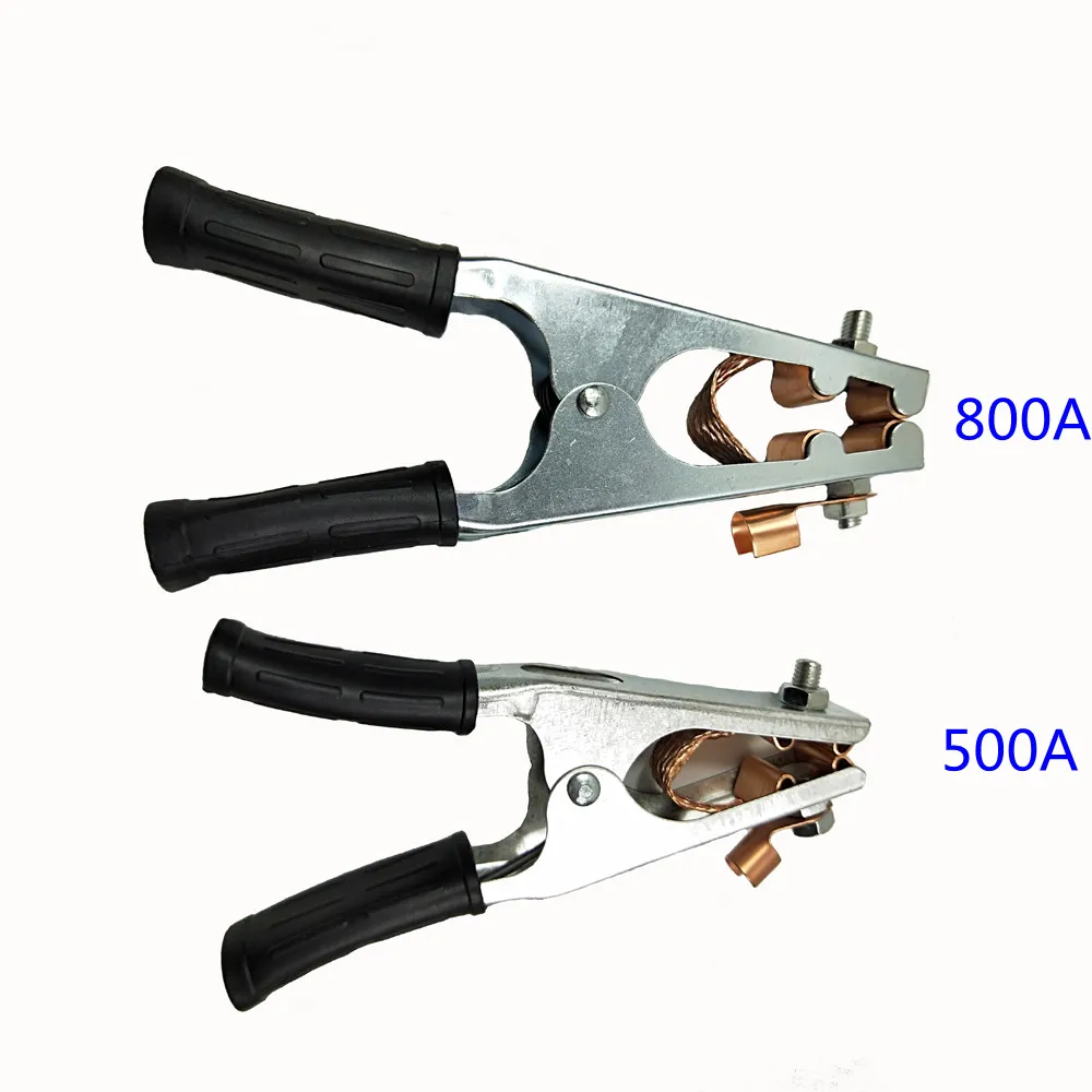 500A 800 Заземляющий зажим с гальваническим покрытием для медной сварки ручной