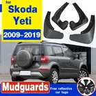 Комплект литых автомобильных брызговиков для Skoda Yeti Outdoor 2009-2019, брызговики, брызговики, крыло брызговиков, автомобильные аксессуары