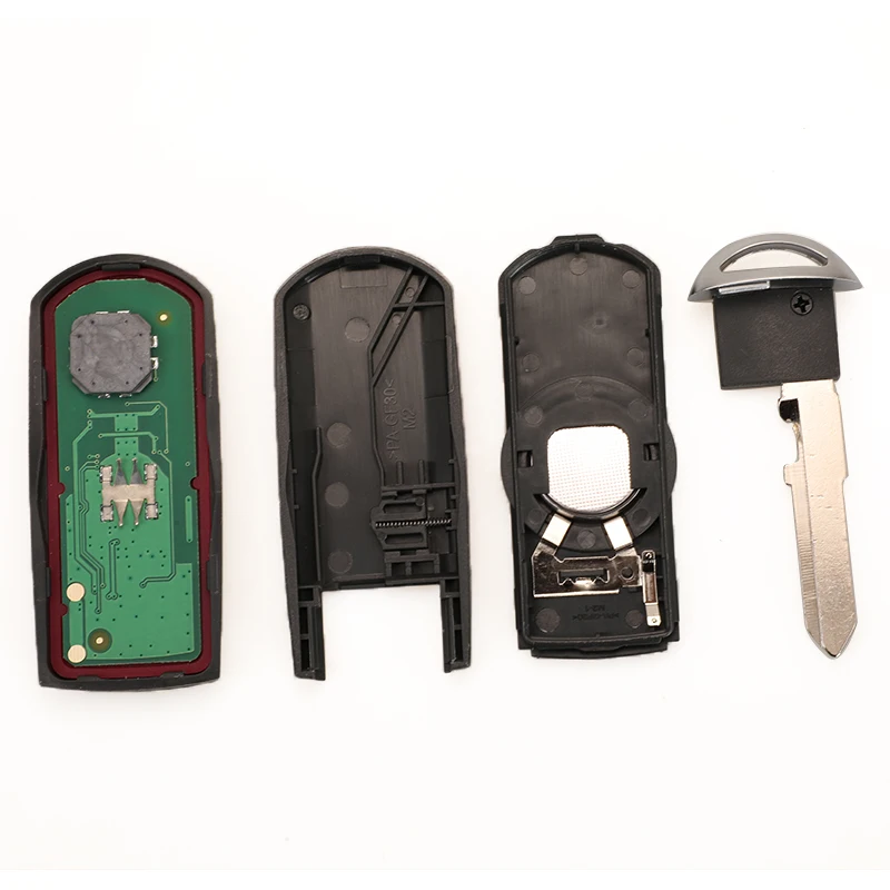 

Bilchave 5pcs For Mazda 3 6 MX-5 Miata 2013-2019 Mitsubishi System Fob 2/3/4BNT Remote Key 315MHz ID49 Chip SKE13D-01 / SKE13D02