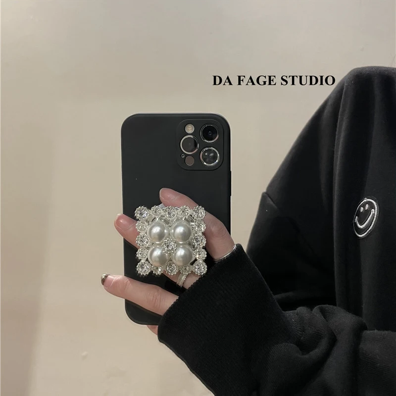 Роскошный Модный жемчужный драгоценный камень кружевной кронштейн Мягкий