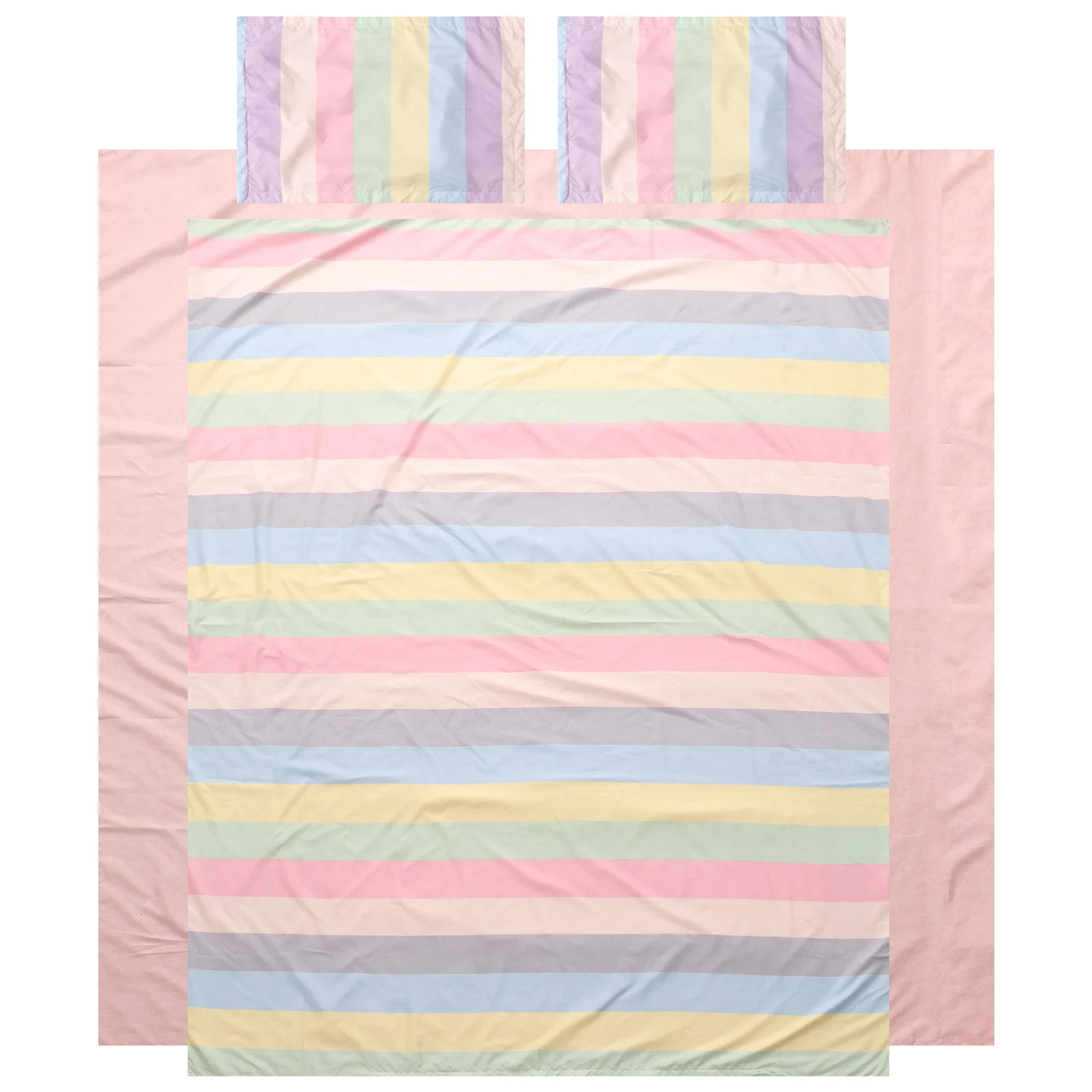 

4PCS/1Set Thickened Bedding Set Bedroom Cover Set pure cotton thickened and ground wool all cotton quilt cover sheet set