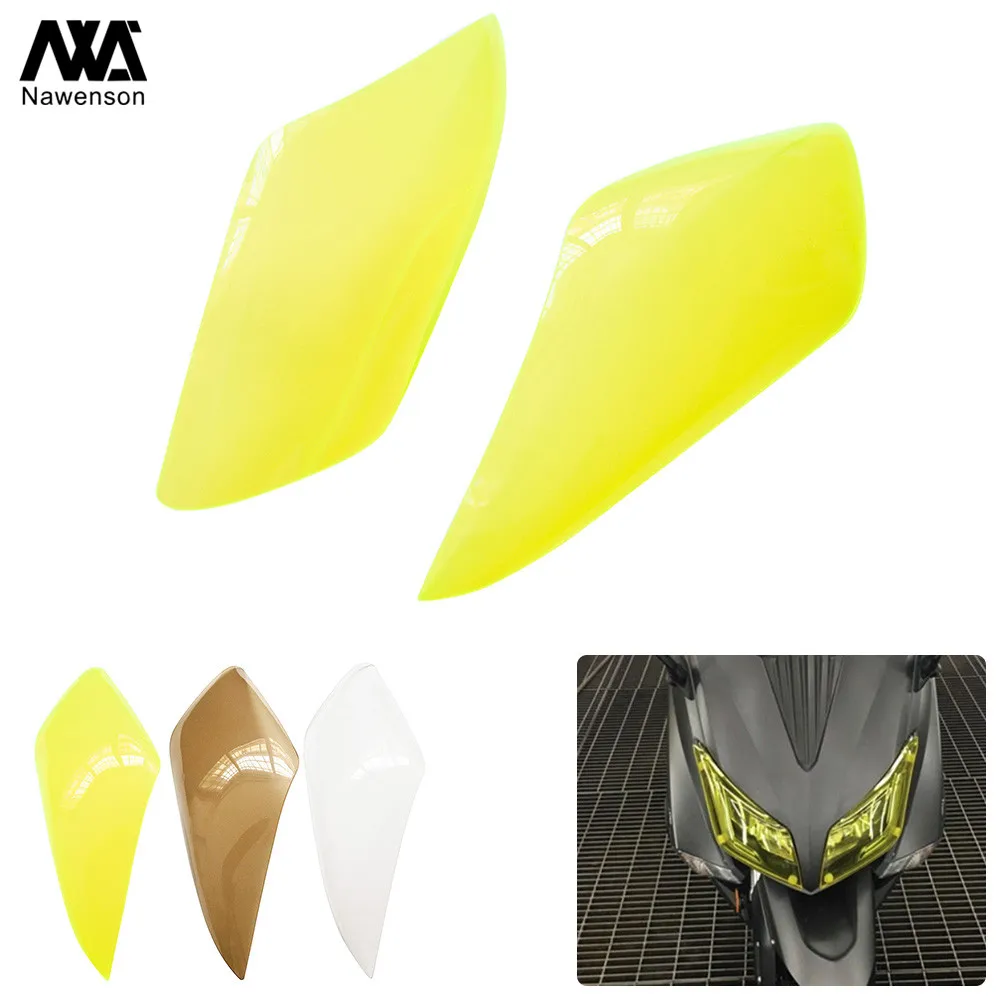 Защита для мотоциклетной фары из АБС пластика экрана лампы Yamaha Tmax 530 Tmax530 2015