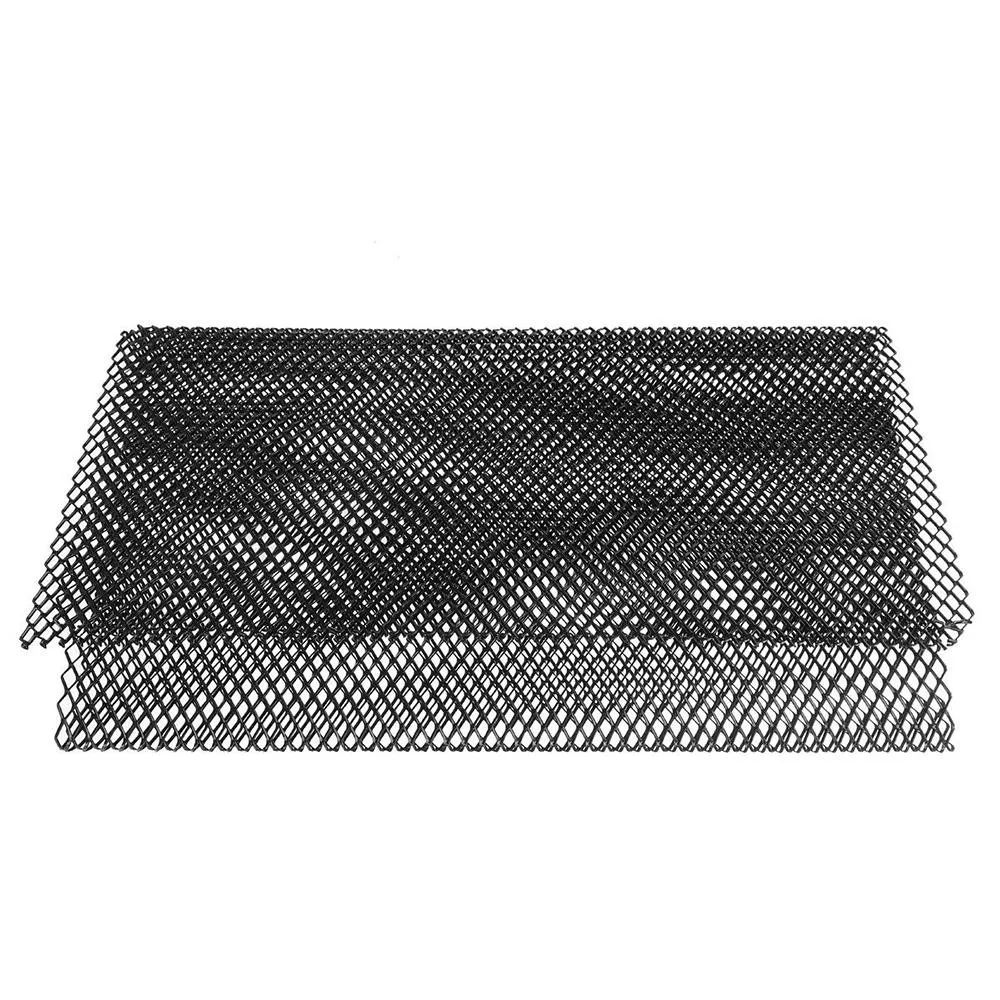 

Universal Black Bumper Grill Mesh Net Aluminium Racing Race Mesh Grill Grille Bumper Vent 100 X 33cm