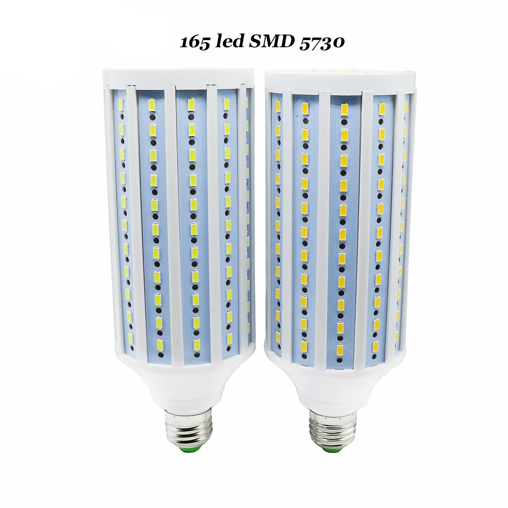 Светодиодный светильник кукурузы E27 SMD 5730 220V 7W 12W 15W 25W 30W 40W 50W теплый белый/холодный