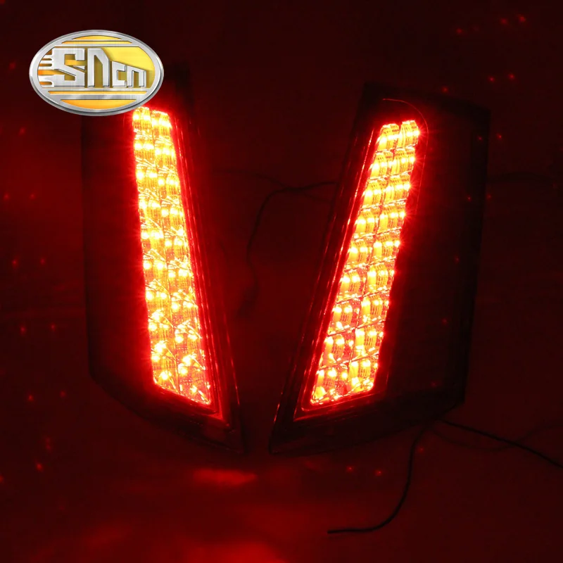 1 пара светодиодные задние дальнего светильник хвост для Ford Ecosport 2013 2014 2015 2016 2017 2018